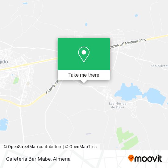 Cafetería Bar Mabe map