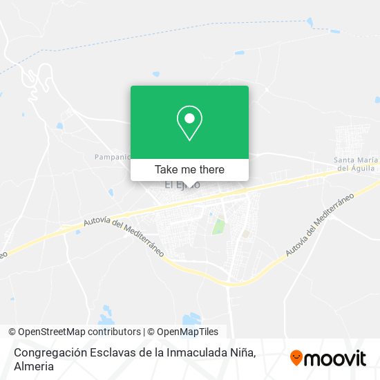 Congregación Esclavas de la Inmaculada Niña map