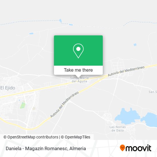 Daniela - Magazín Romanesc map