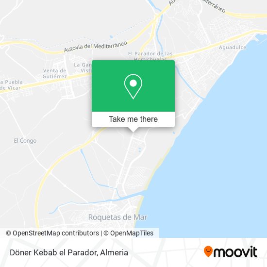 Döner Kebab el Parador map
