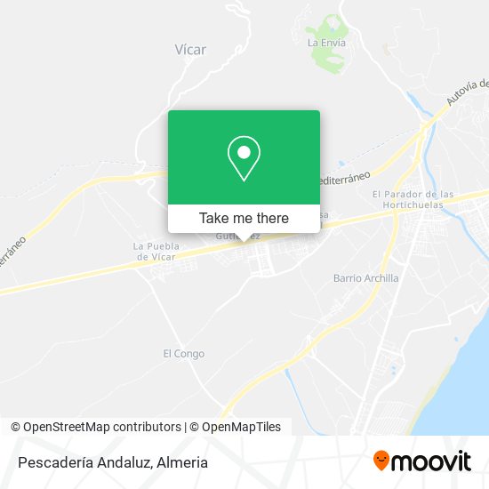 Pescadería Andaluz map