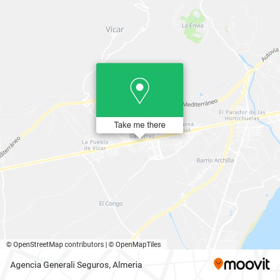 Agencia Generali Seguros map