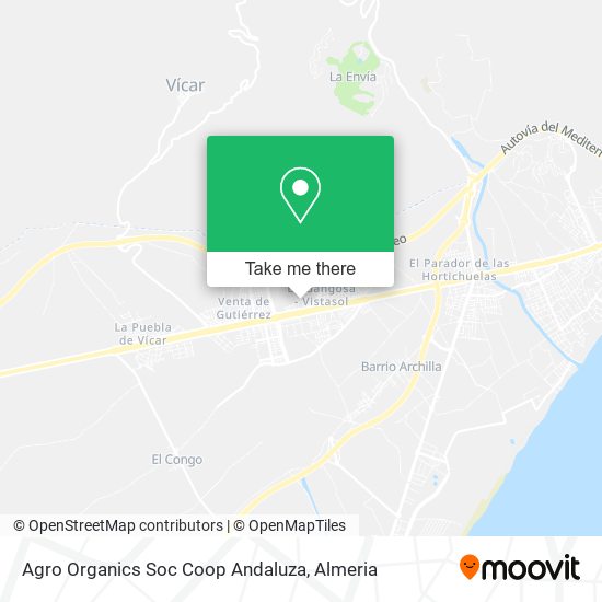 Agro Organics Soc Coop Andaluza map