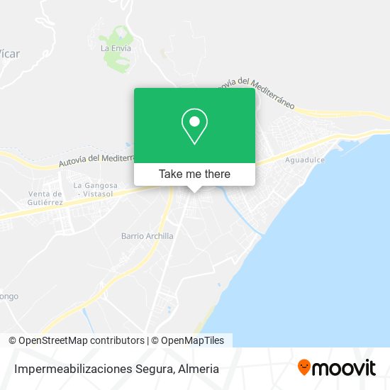 Impermeabilizaciones Segura map