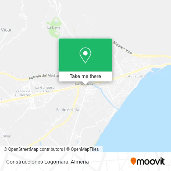 Construcciones Logomaru map