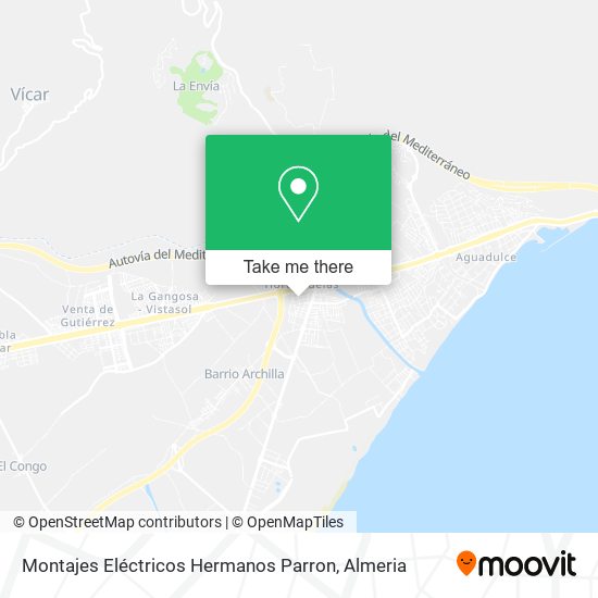 Montajes Eléctricos Hermanos Parron map
