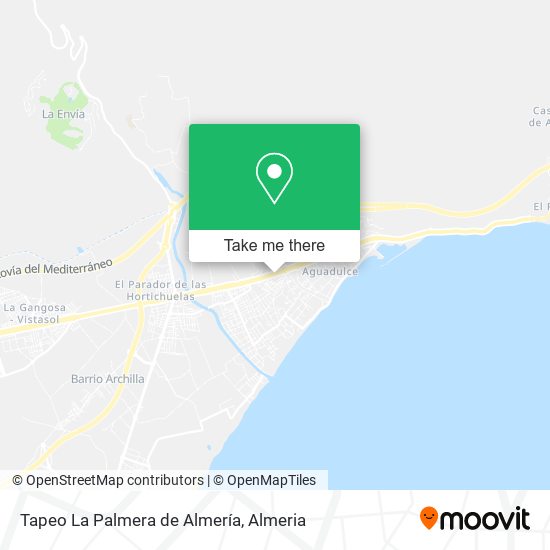 Tapeo La Palmera de Almería map