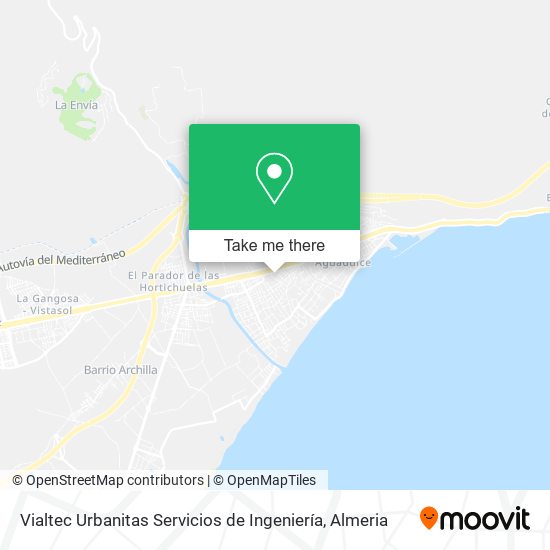 Vialtec Urbanitas Servicios de Ingeniería map