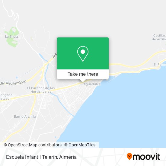 Escuela Infantil Telerín map