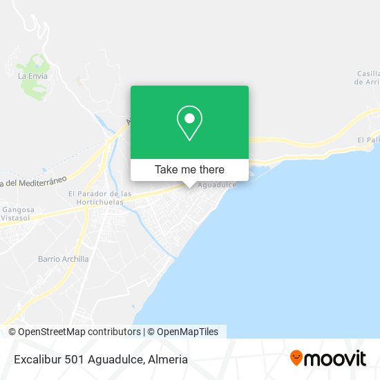 Excalibur 501 Aguadulce map