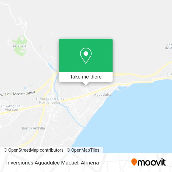 Inversiones Aguadulce Macael map
