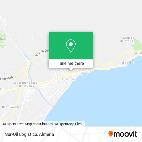 Sur-Oil Logística map