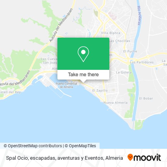 Spal Ocio, escapadas, aventuras y Eventos map