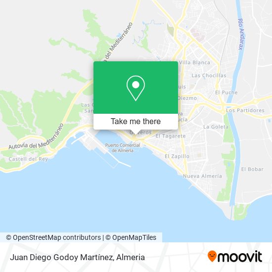 Juan Diego Godoy Martínez map