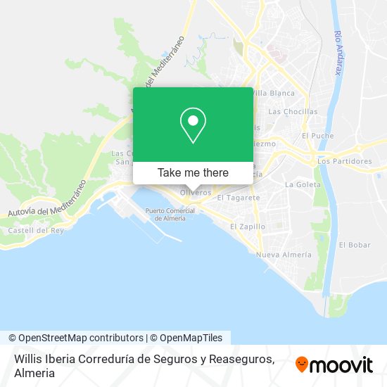Willis Iberia Correduría de Seguros y Reaseguros map