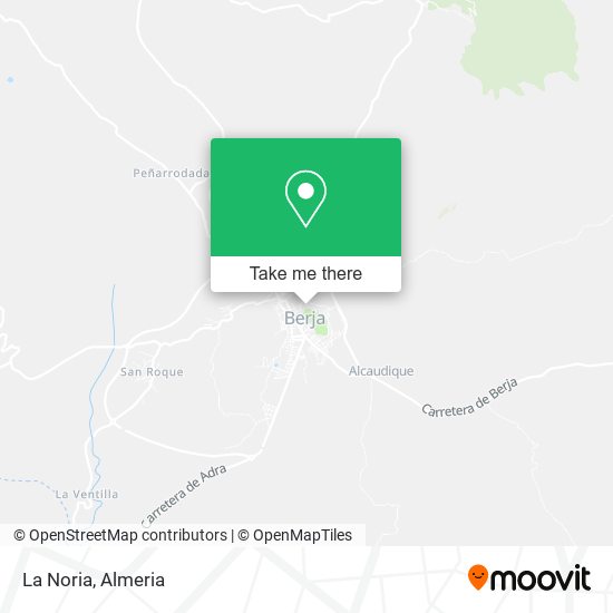 La Noria map