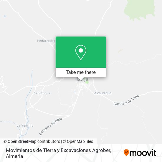 Movimientos de Tierra y Excavaciones Agrober map
