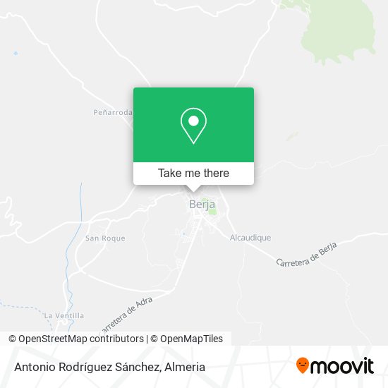 Antonio Rodríguez Sánchez map