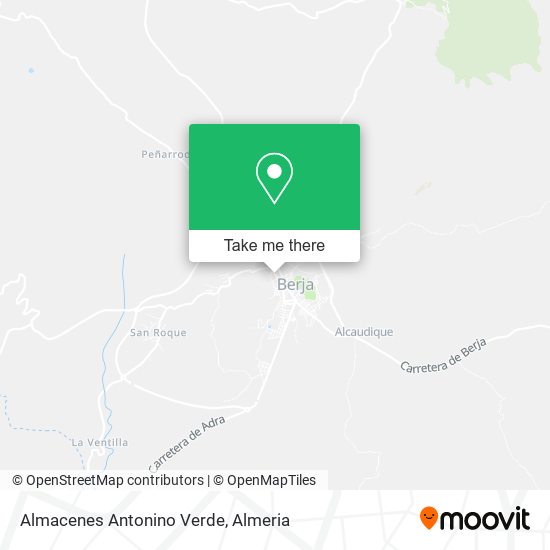 Almacenes Antonino Verde map