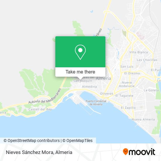 Nieves Sánchez Mora map