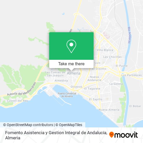 Fomento Asistencia y Gestion Integral de Andalucía map