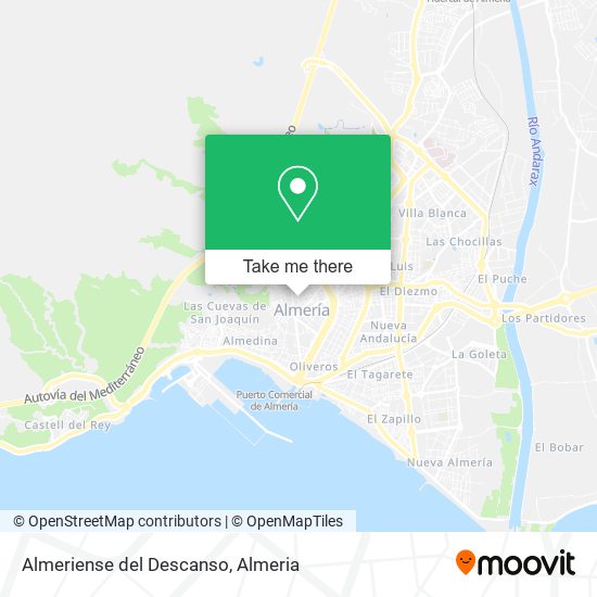Almeriense del Descanso map