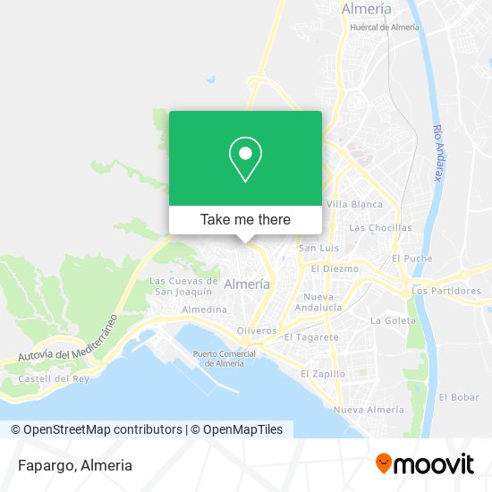 Fapargo map