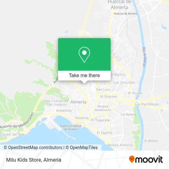 Milu Kids Store map