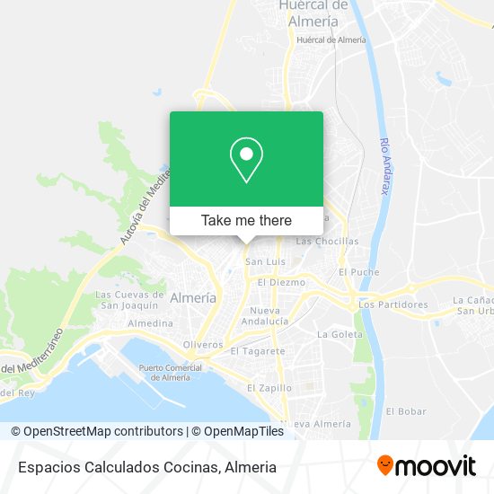 Espacios Calculados Cocinas map