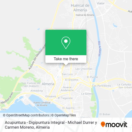 Acupuntura - Digipuntura Integral - Michael Durrer y Carmen Moreno map