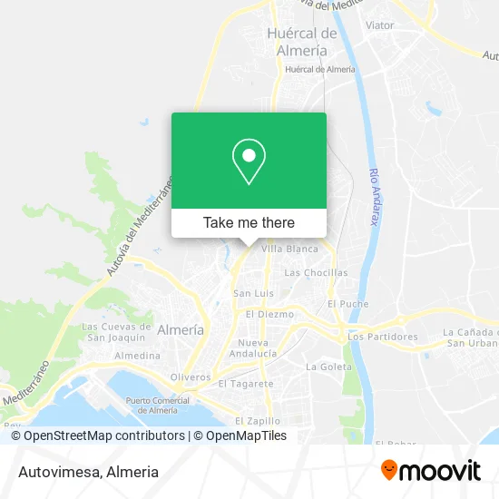 Autovimesa map