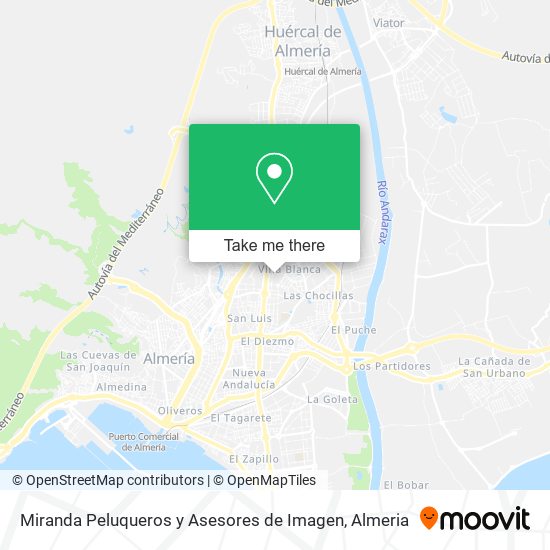 Miranda Peluqueros y Asesores de Imagen map