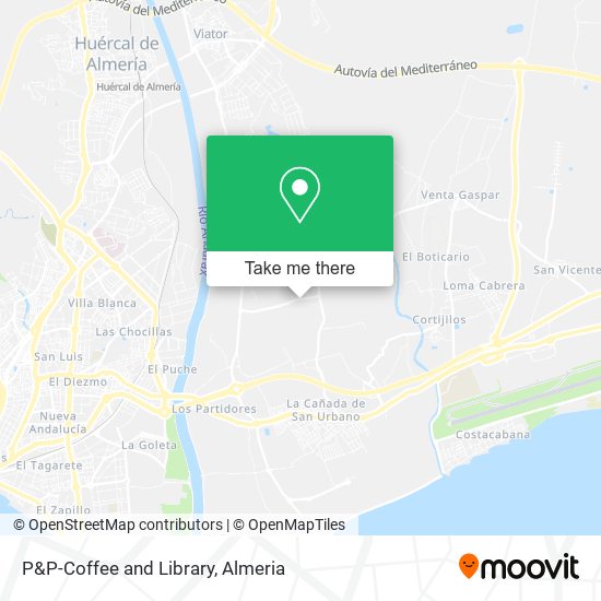 P&P-Coffee and Library map