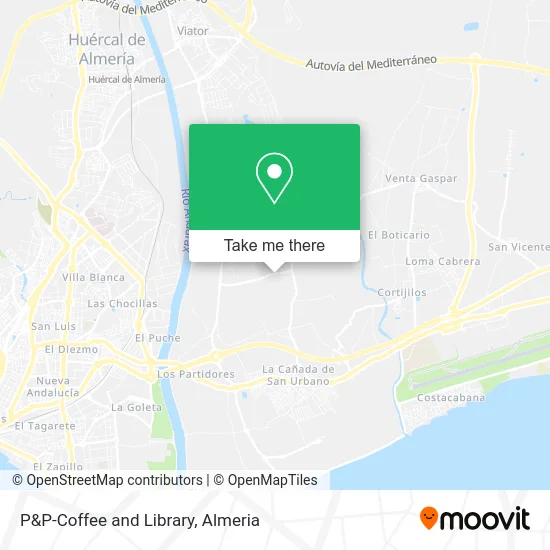 P&P-Coffee and Library map