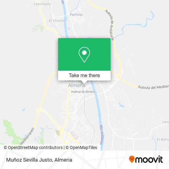 Muñoz Sevilla Justo map