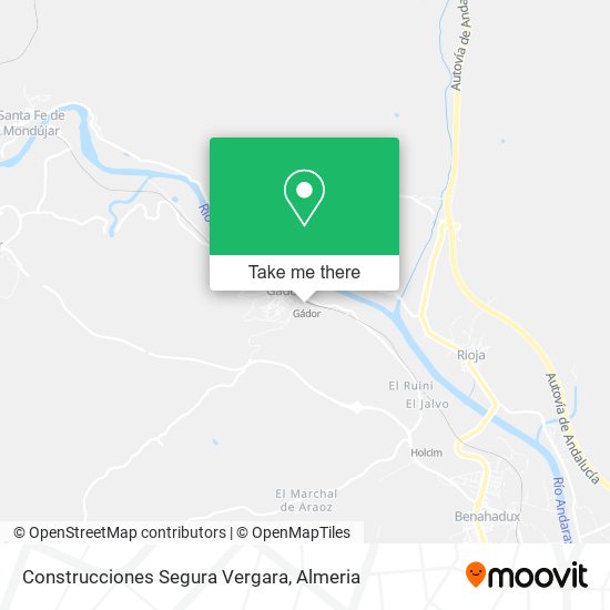 Construcciones Segura Vergara map