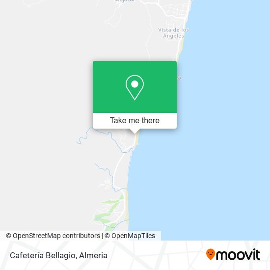 Cafetería Bellagio map