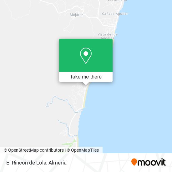 El Rincón de Lola map