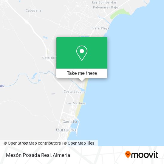 Mesón Posada Real map
