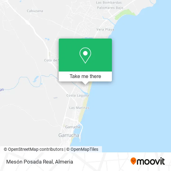 Mesón Posada Real map