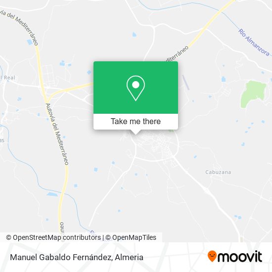 Manuel Gabaldo Fernández map