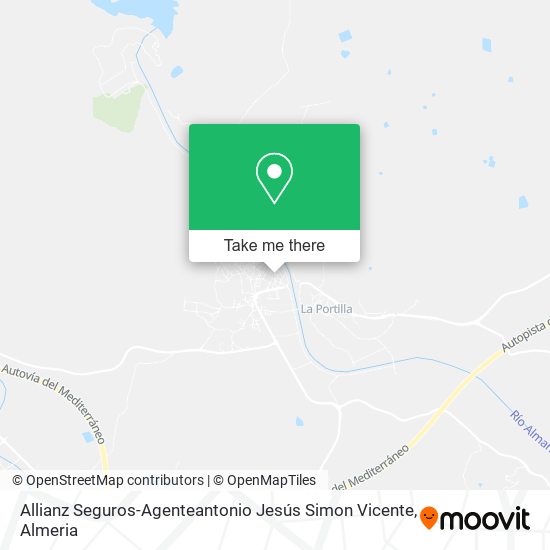 Allianz Seguros-Agenteantonio Jesús Simon Vicente map
