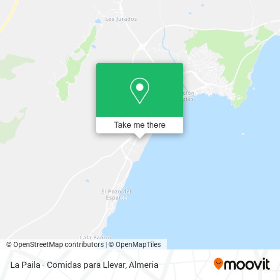 La Paila - Comidas para Llevar map