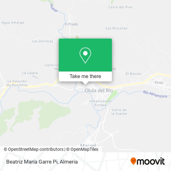 Beatriz María Garre Pi map