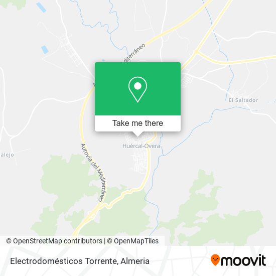 Electrodomésticos Torrente map