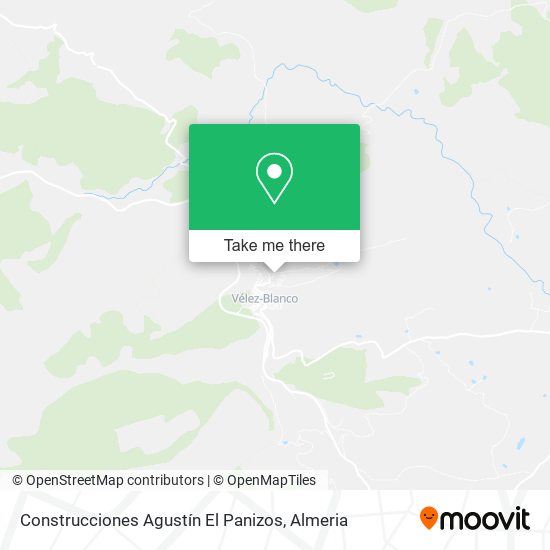 Construcciones Agustín El Panizos map
