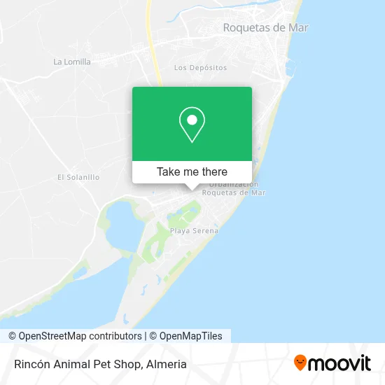 Rincón Animal Pet Shop map