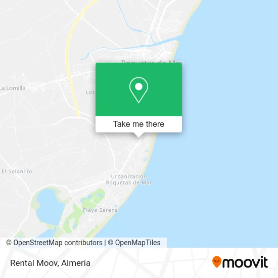 Rental Moov map