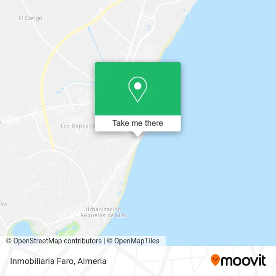 Inmobiliaria Faro map