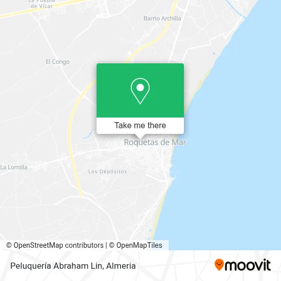 Peluquería Abraham Lin map